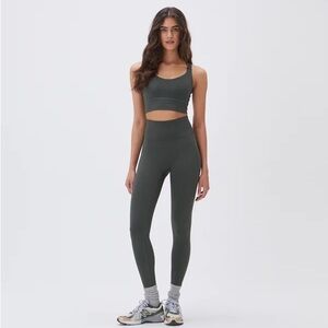Adanola Ultimate Leggings - Dark Olive - Large